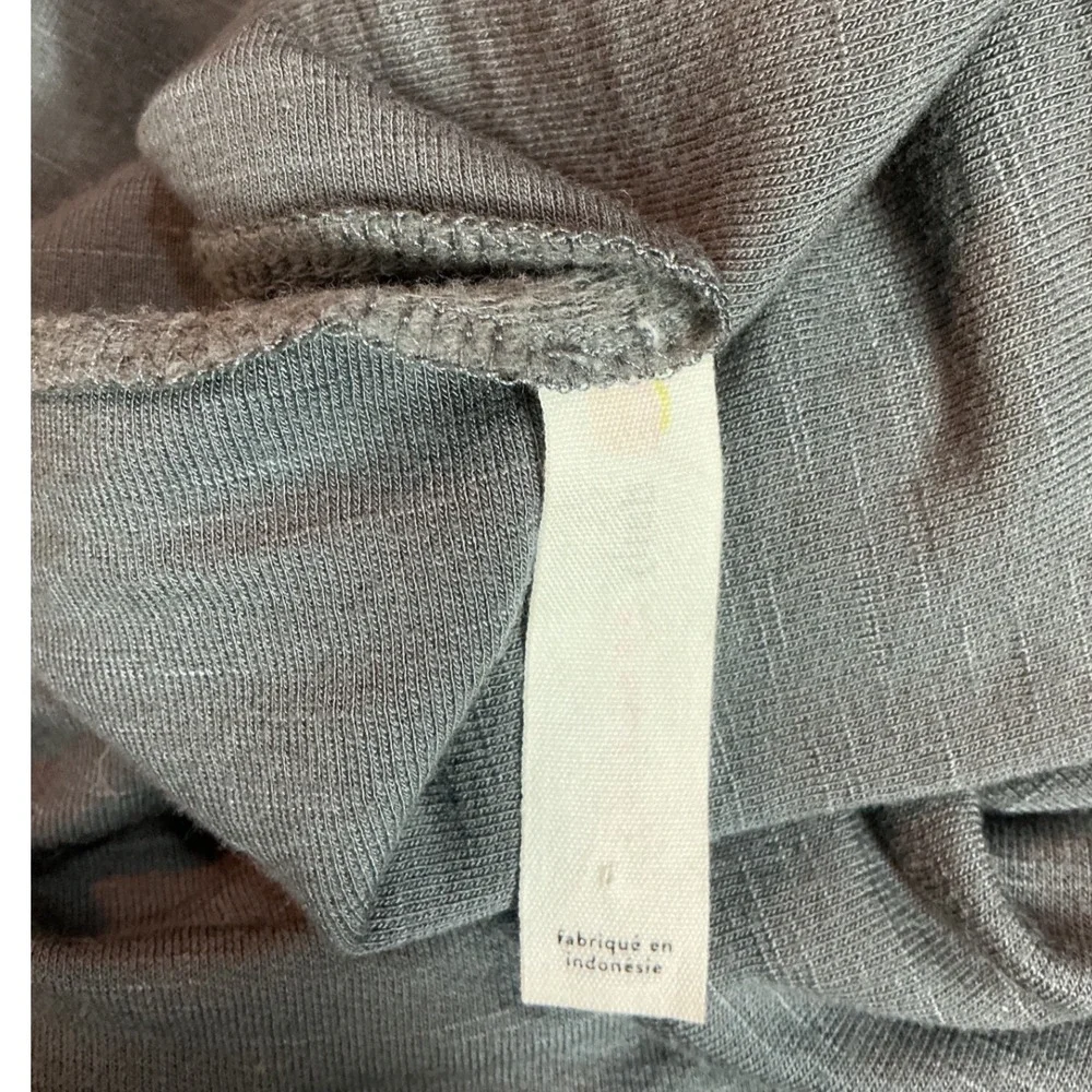 Daily Practice Women's Small Gray Ruched Cutout Mini Dress Soft - Picture 10 of 12